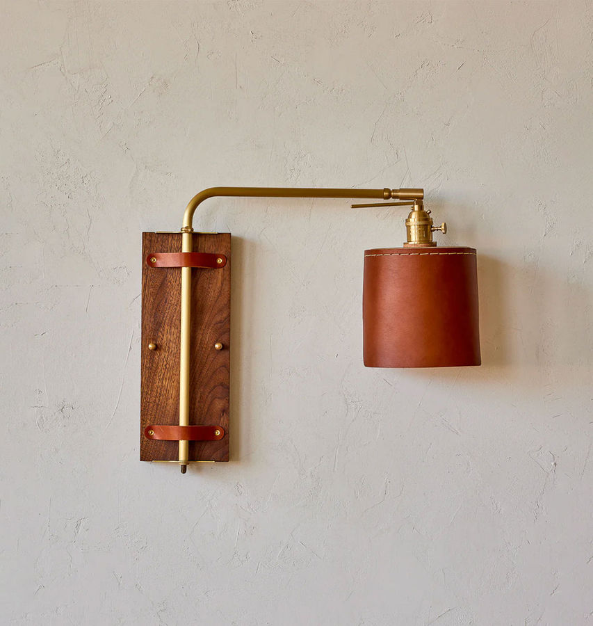 Ava Wall Sconce Plug In | Shoppe Amber Interiors added by Serena Finnerty