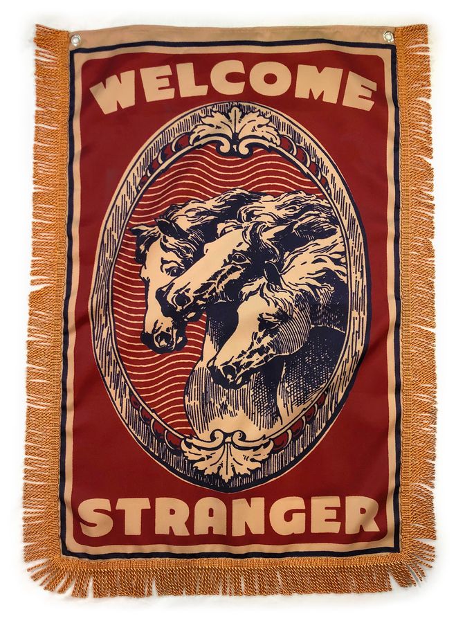 Welcome Stranger Pharaoh's Horses Banner added by Sadie Lewman