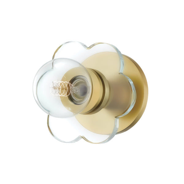 Mitzi by Hudson Valley Lighting H357101-AGB 1 Light Wall Sconce in Aged Brass added by Spoak Member