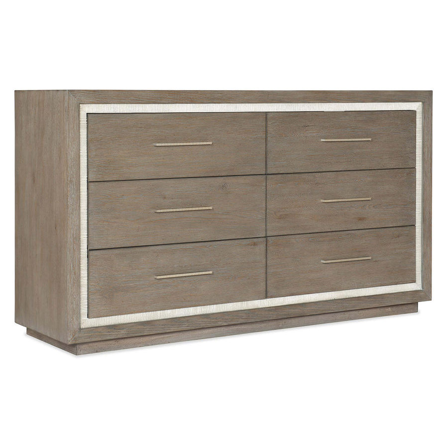 Mainstay 6 Drawer Dresser, Washed Gray added by KATHERINE ECK