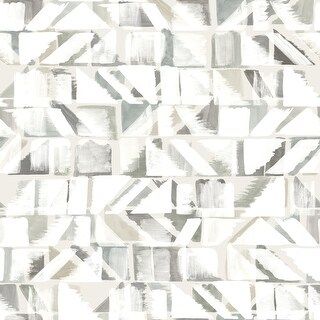 Neutral Refraction Peel and Stick Wallpaper - Bed Bath & Beyond - 39043978 added by Shannon Jernigan