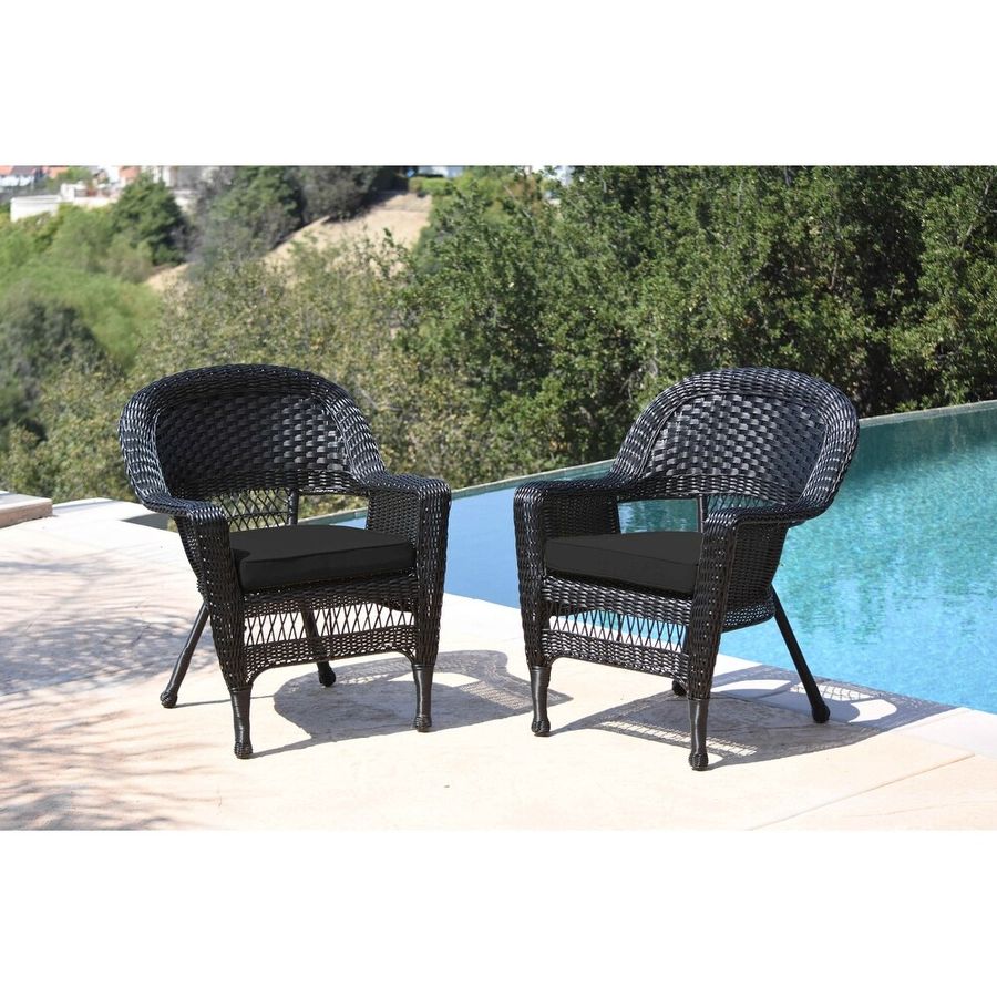 Black Wicker Chair (Set of 2) - Bed Bath & Beyond - 8174553 added by Shannon Jernigan