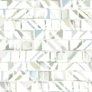 Blue Refraction Peel and Stick Wallpaper - Bed Bath & Beyond - 39053194 added by Shannon Jernigan
