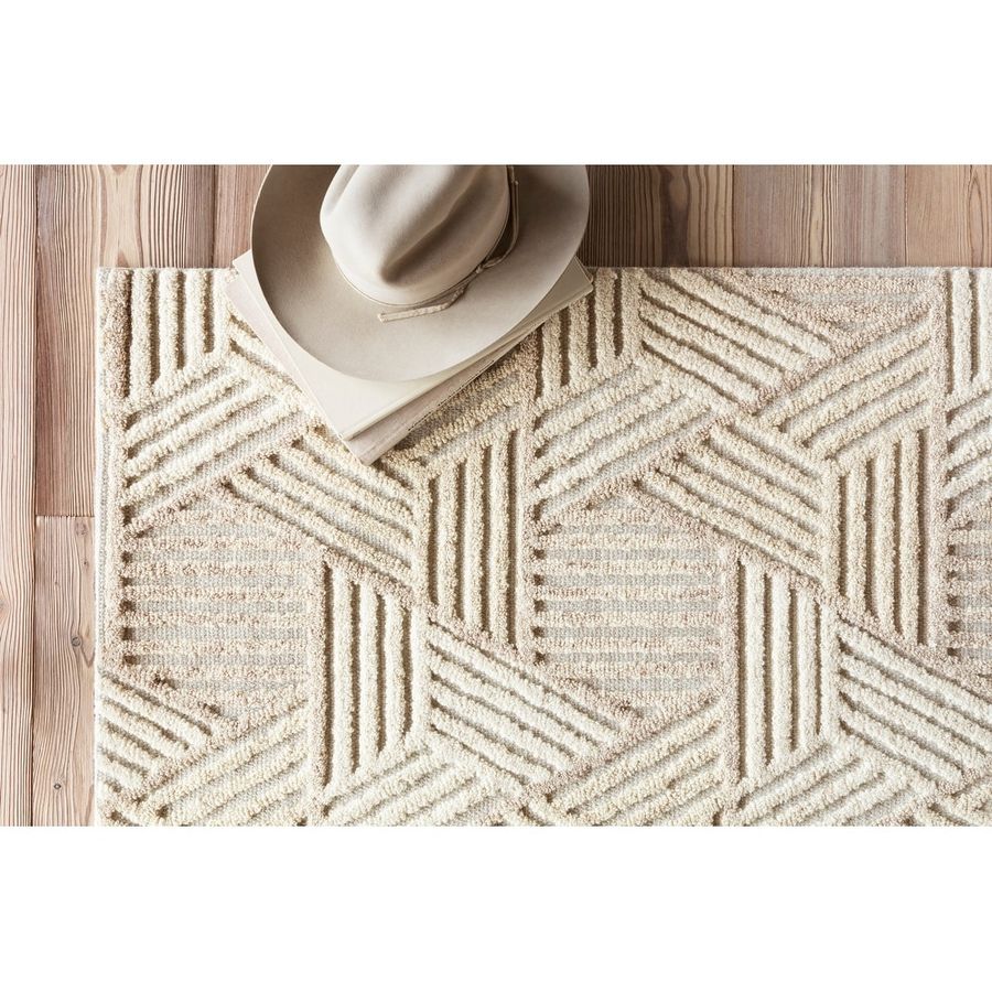 Alexander Home Kanarra Hand-Tufted Geometric Modern Wool Area Rug - Overstock - 30347457 added by Erica Williams