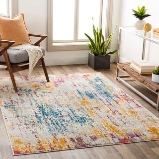 Nelson Vibrant Abstract Area Rug - Overstock - 30749129 added by Where The Heart Is Designs