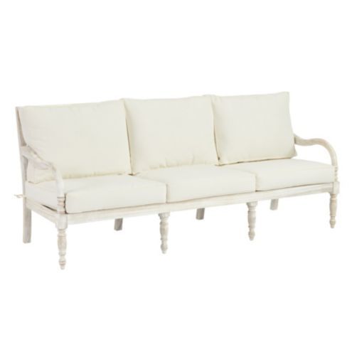 Ceylon Sofa with Cushion | Ballard Designs added by Serena Finnerty