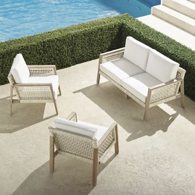 Callan 3-pc. Loveseat Set | Frontgate added by Serena Finnerty