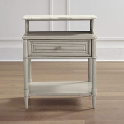 Hugo Marble Top Nightstand | Frontgate added by Frances Pearce
