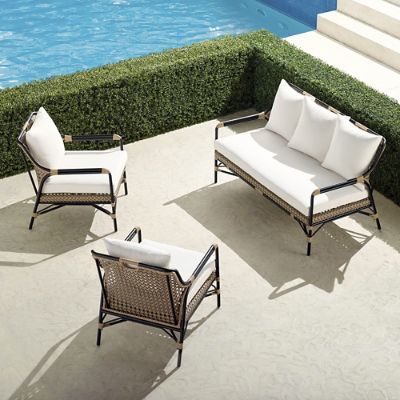 Reeve 3-pc. Sofa Set | Frontgate added by Serena Finnerty