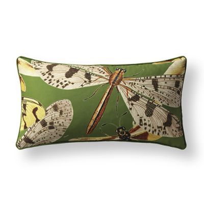 New York Botanical Garden Soaring Dragonfly Indoor/Outdoor Pillow | Frontgate added by Jocelynn Ray
