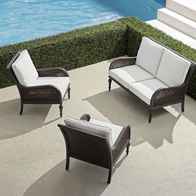 St. Lucia 3-pc. Loveseat Set | Frontgate added by Serena Finnerty