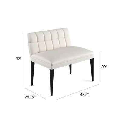 Gramercy Dining Bench in Dark Espresso added by Courtney Hill