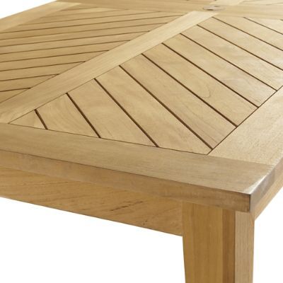 Chevron Teak Expandable Dining Table added by Erin Strasen