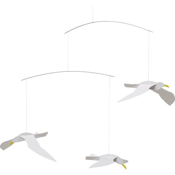 Soaring Seagull Mobile, White added by Spoak Member