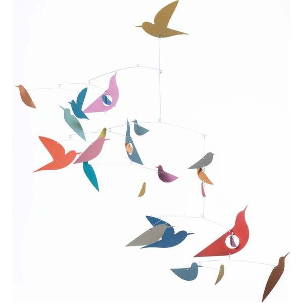 FSC Paper Mobiles Birds multi - Djeco Infant Development | Maisonette added by Tina Robinson