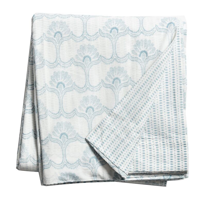 Saans Duvet Cover, Aqua added by Kate Lynn Nemett