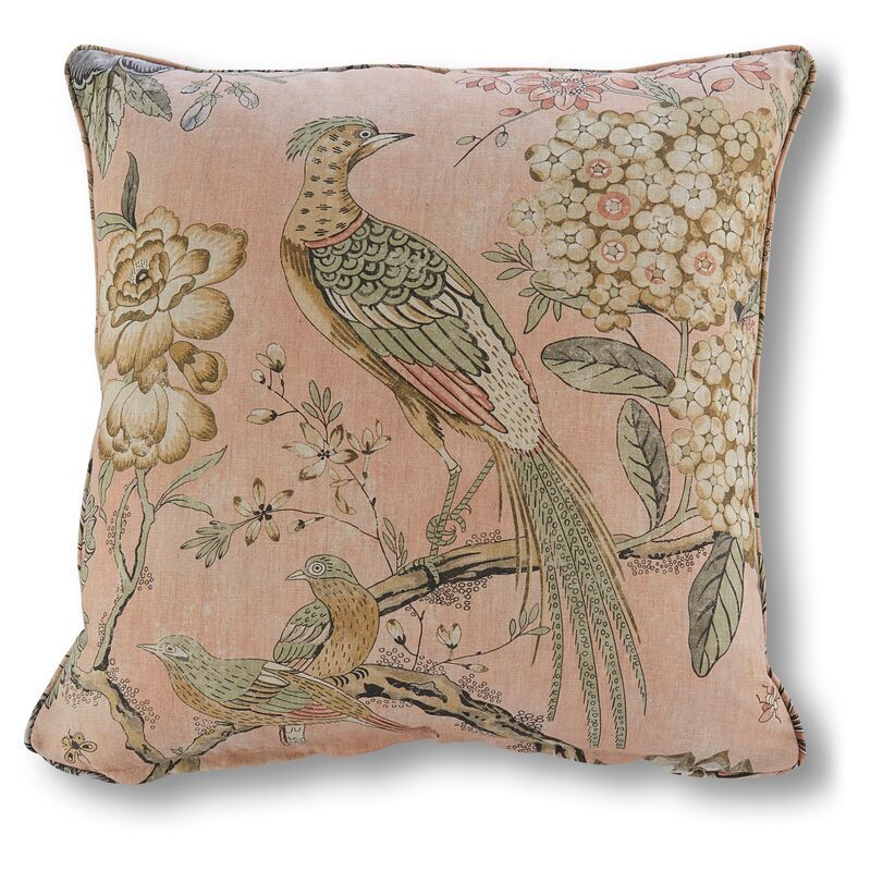 Floral Pheasant 20x20 Pillow added by Xakota Espinoza