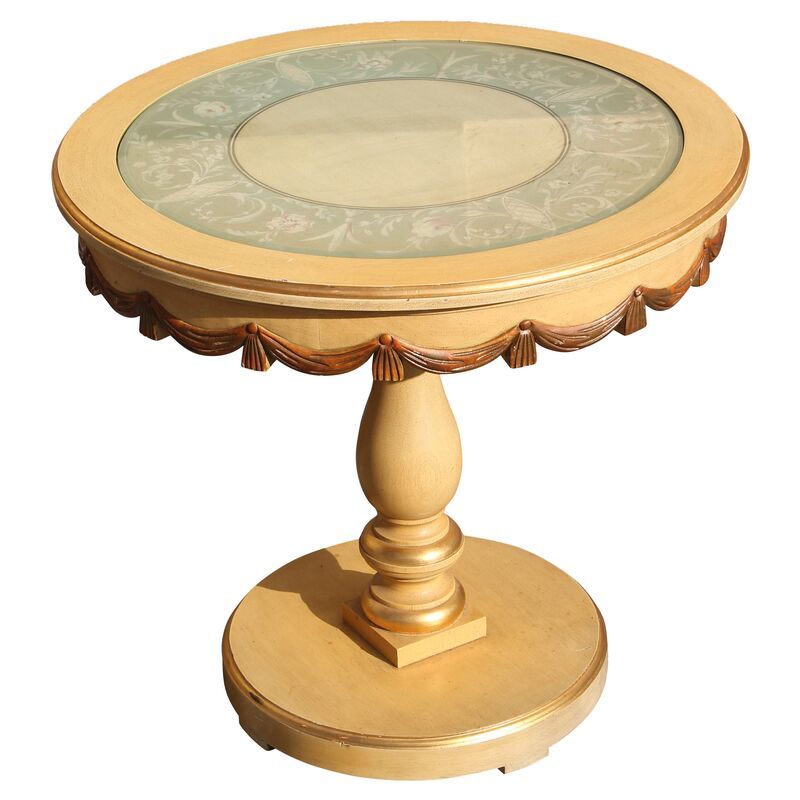 Hand-Painted Side Table added by Xakota Espinoza