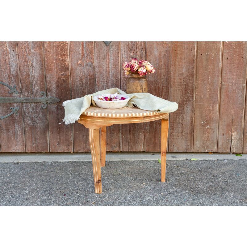 Syrian Marquetry Star Inlay Side Table added by Xakota Espinoza