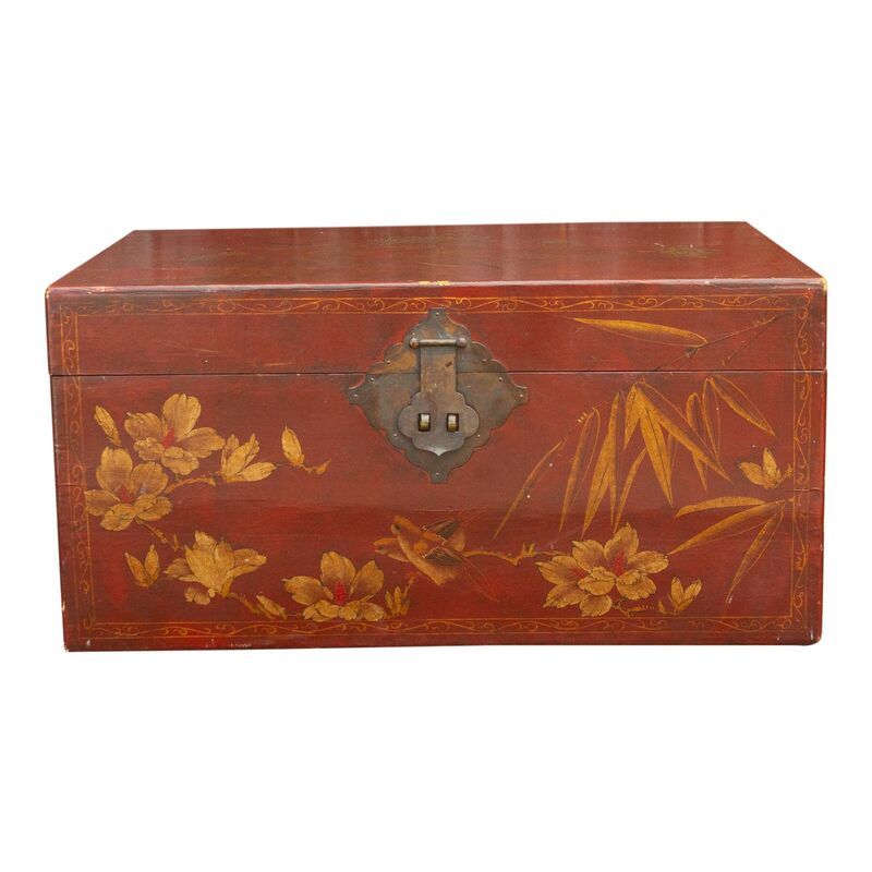 Mid 20th Century Lacquer Trunk added by Xakota Espinoza