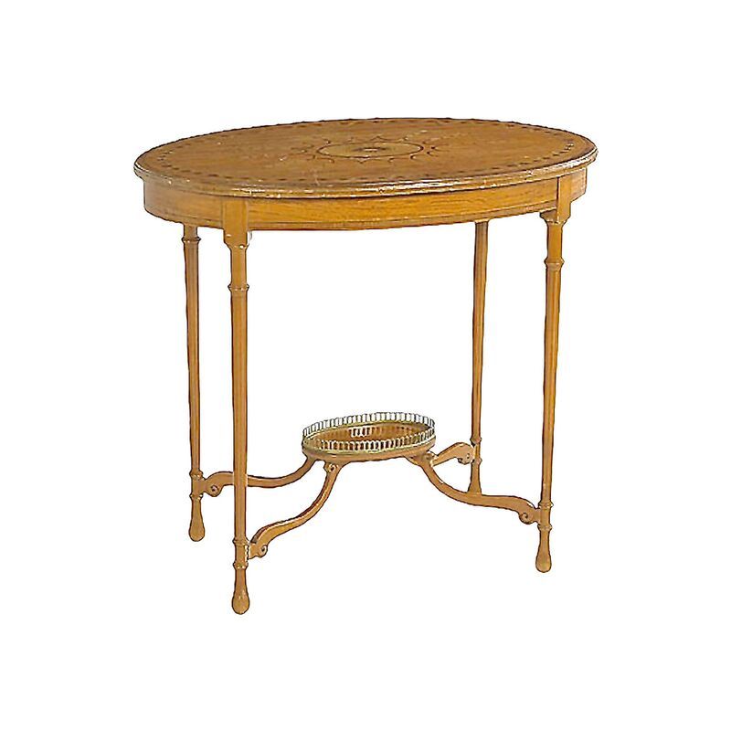 Edwardian Satinwood Occasional Table added by Xakota Espinoza
