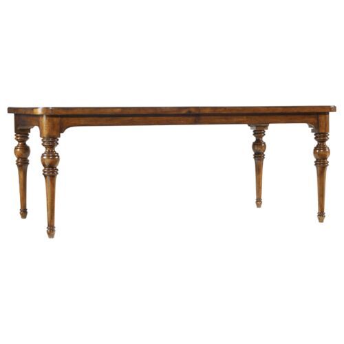 Tynecastle Leg Rectangular Extension Dining Table, Chestnut | One Kings Lane added by Ali Thrope