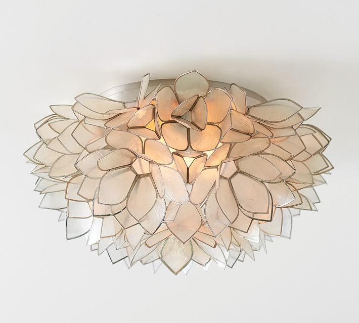 Capiz Floral Flushmount added by Hilary Finn