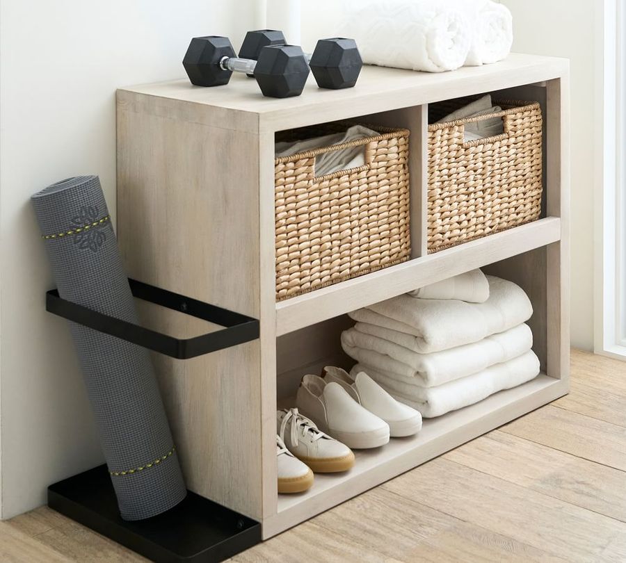 Cayman 45" Home Gym Storage Console Table added by caity smithson