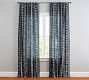 Shibori Dot Linen/Cotton Rod Pocket Curtain, Blue, 108 x 50" added by Alivia Korsun