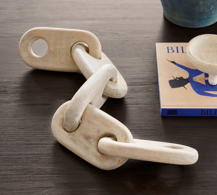 Handcrafted Wooden Chain Decorative Object added by Hillary Giampietro