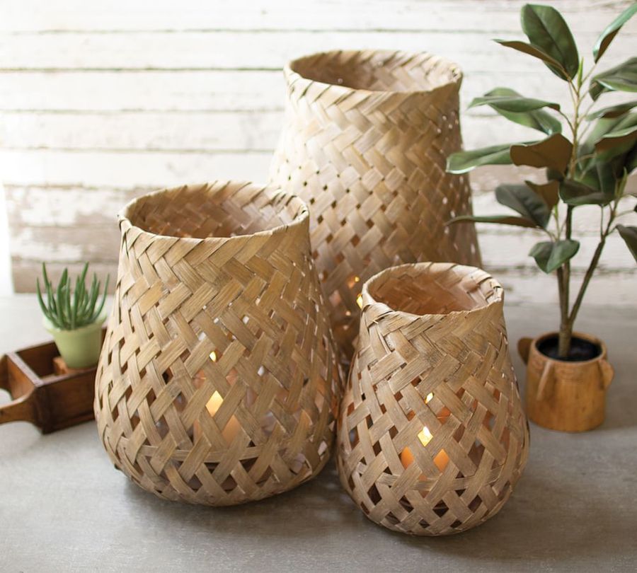 Bamboo Lanterns, Set of 3 added by Spoak Member