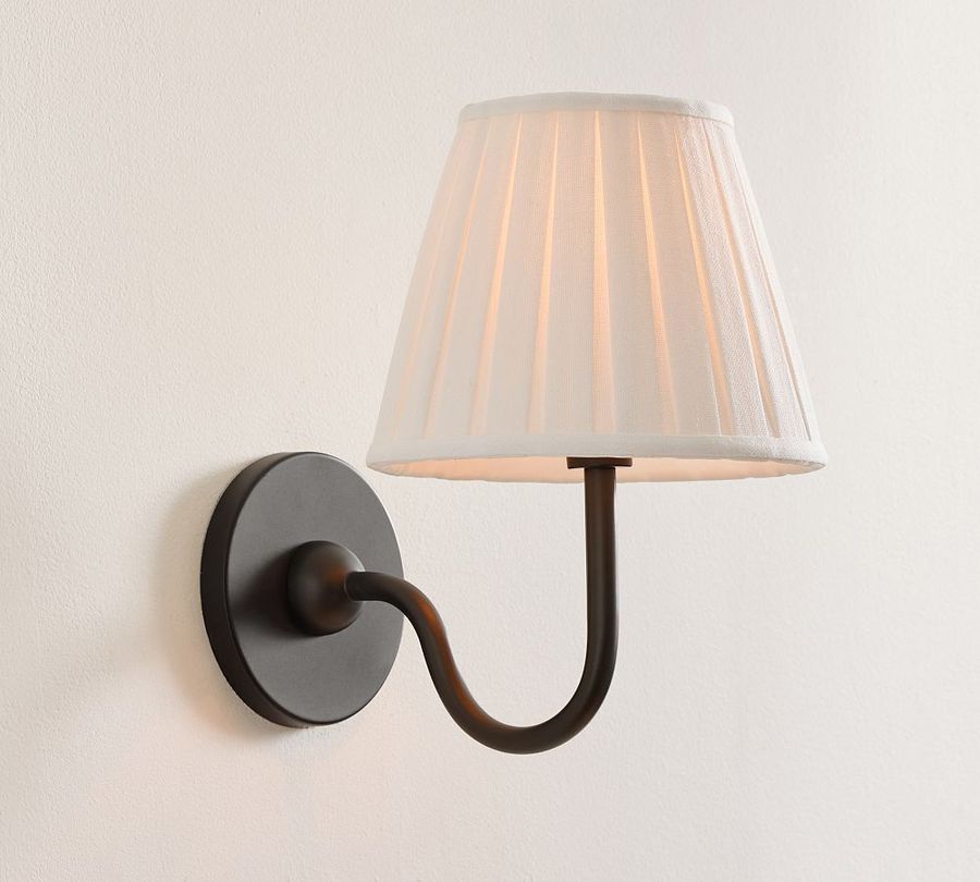 Baylor Pleated Shade Sconce (7&quot;) added by Spoak Member
