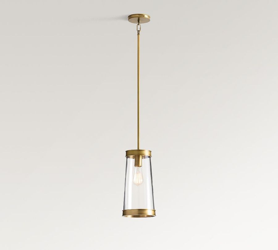 Elizabeth Glass Tapered Petite Pendant (7&quot;) added by Spoak Member