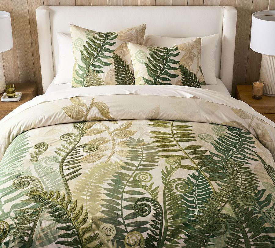 Fern Embroidered Duvet Cover added by Spoak Member