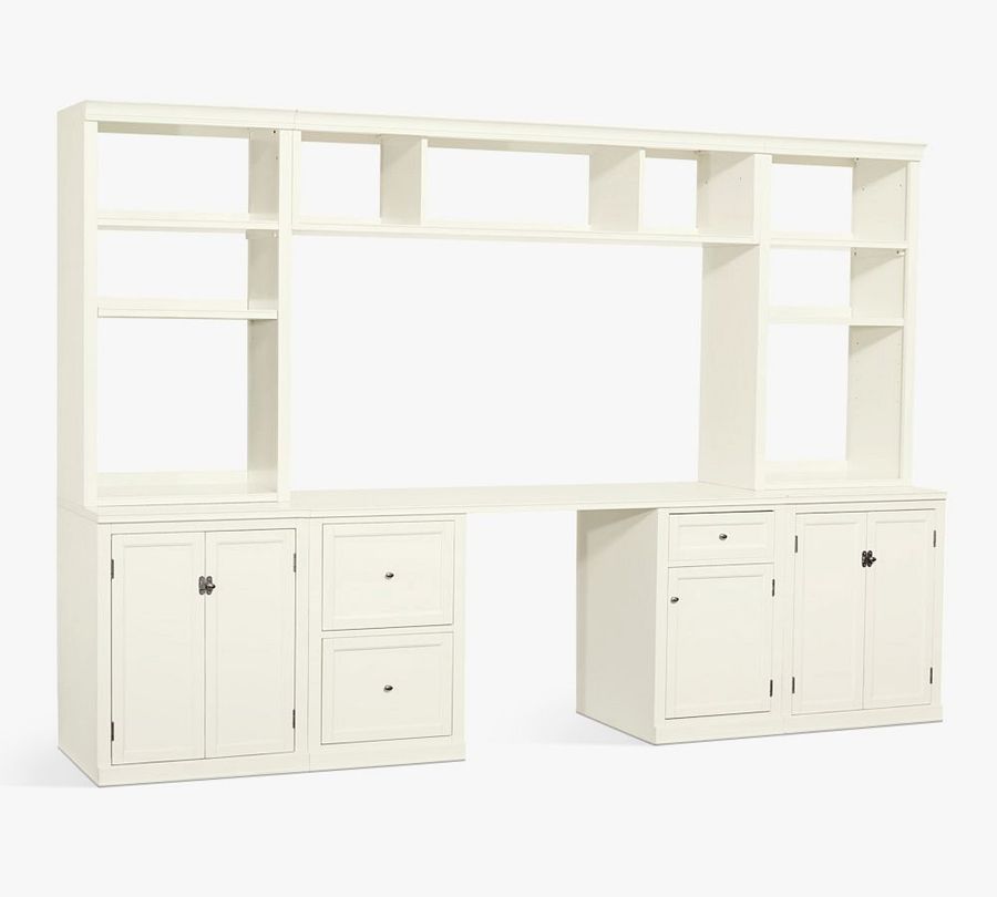 Logan Desk with Bookcase Suite &amp; Bridge (110&quot;) added by Spoak Member