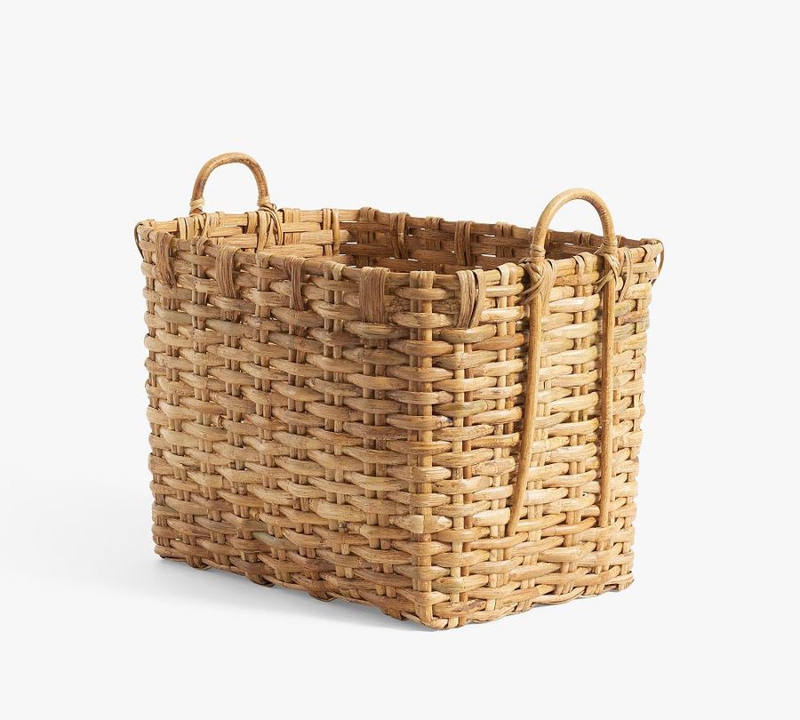 Artisan Rustic Handcrafted Rectangle Basket added by Spoak Member
