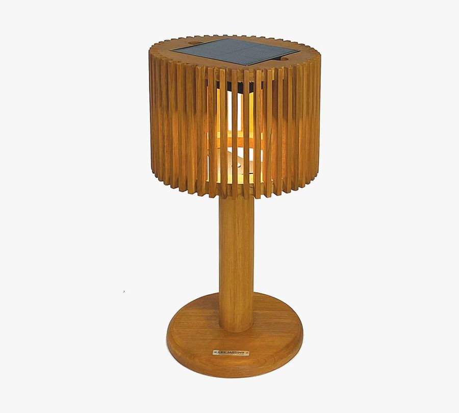 Solar Tabletop Teak  Lantern added by Spoak Member