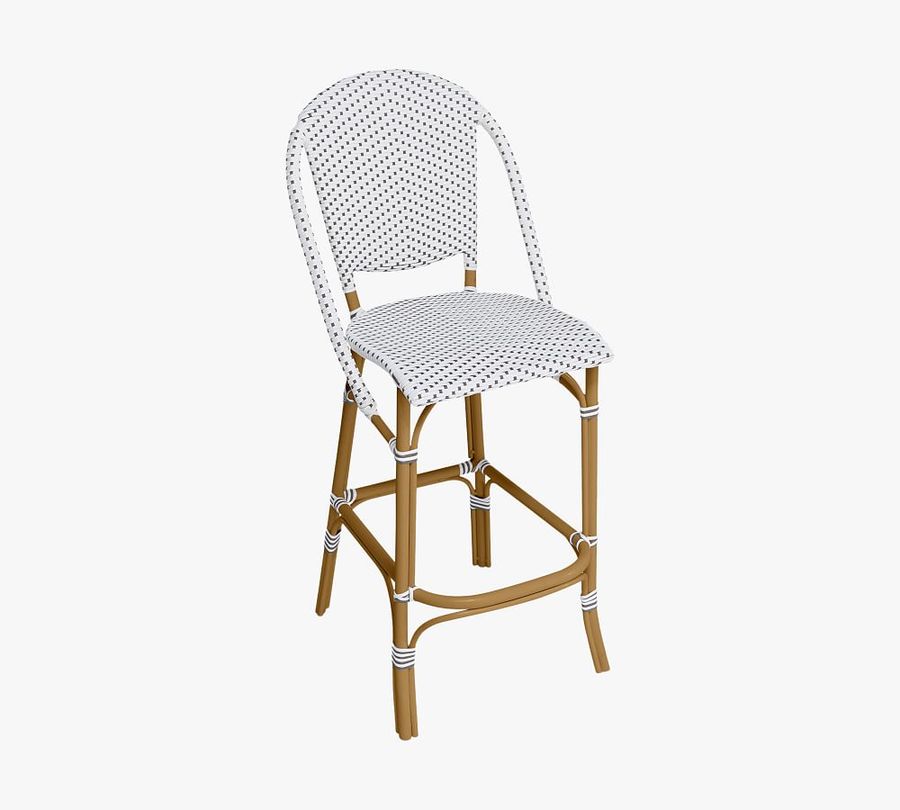 Sofie Alu-Rattan Outdoor Barstool added by Spoak Member
