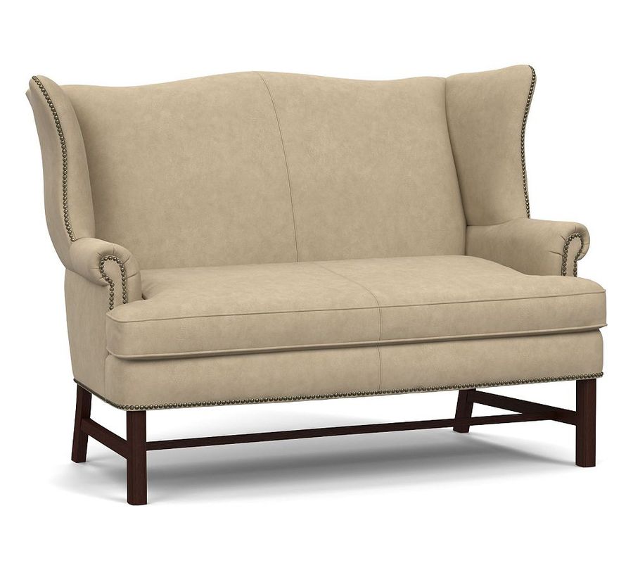 Thatcher Leather Settee (59&quot;) added by Spoak Member