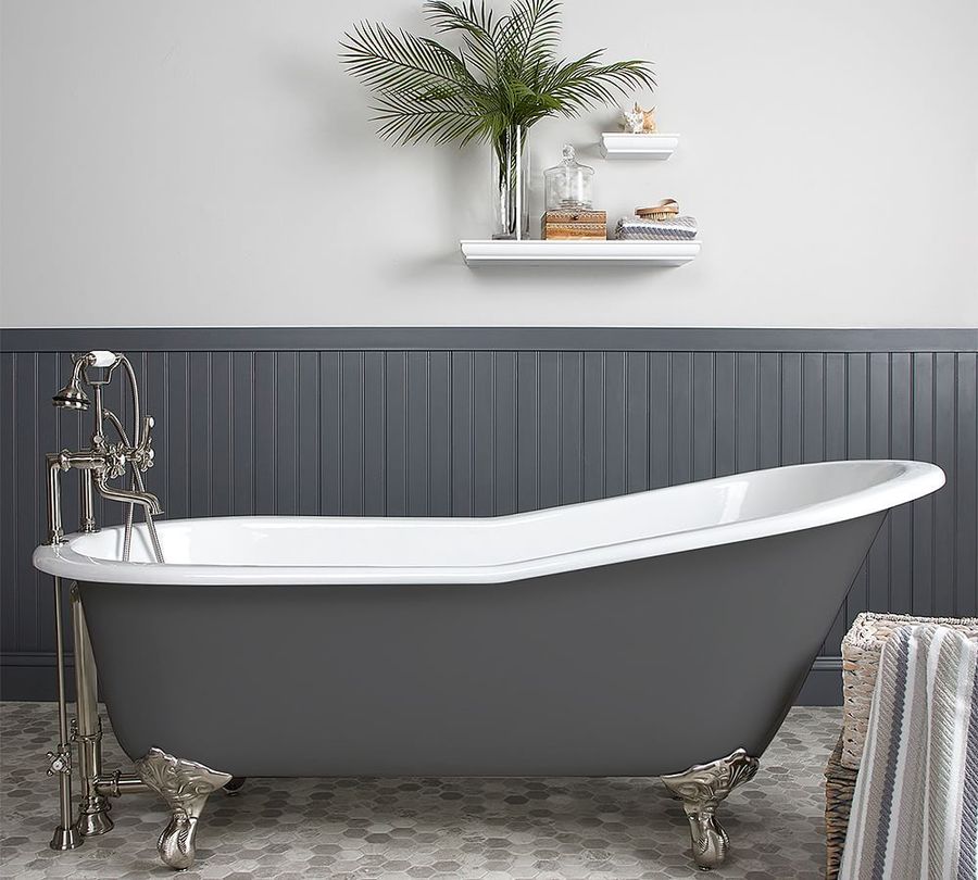 Galvez 67&quot; Clawfoot Painted Bathtub added by Spoak Member