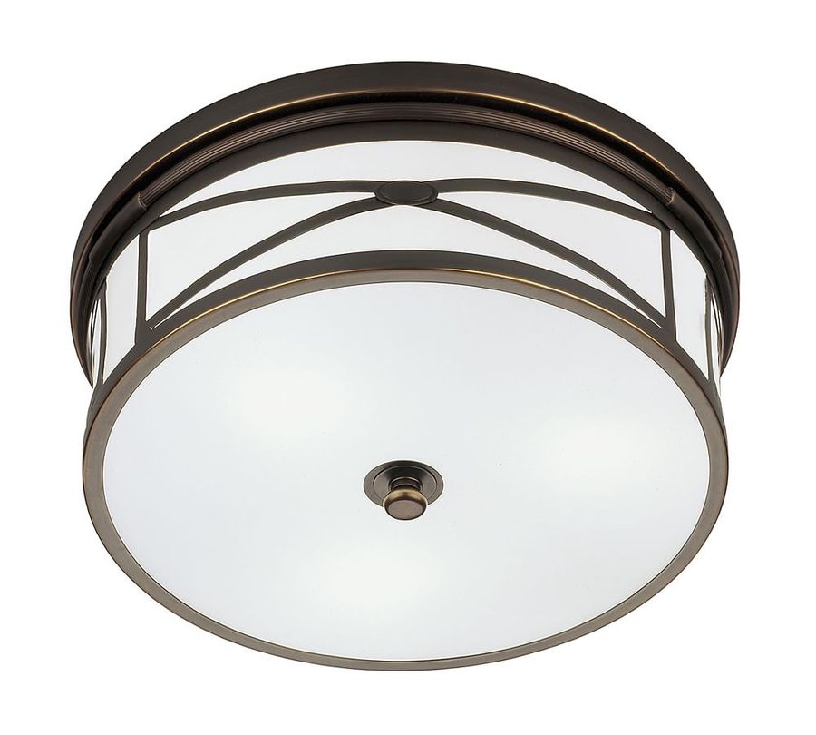Brigham Frosted Glass Flush Mount (15&quot;) added by Spoak Member