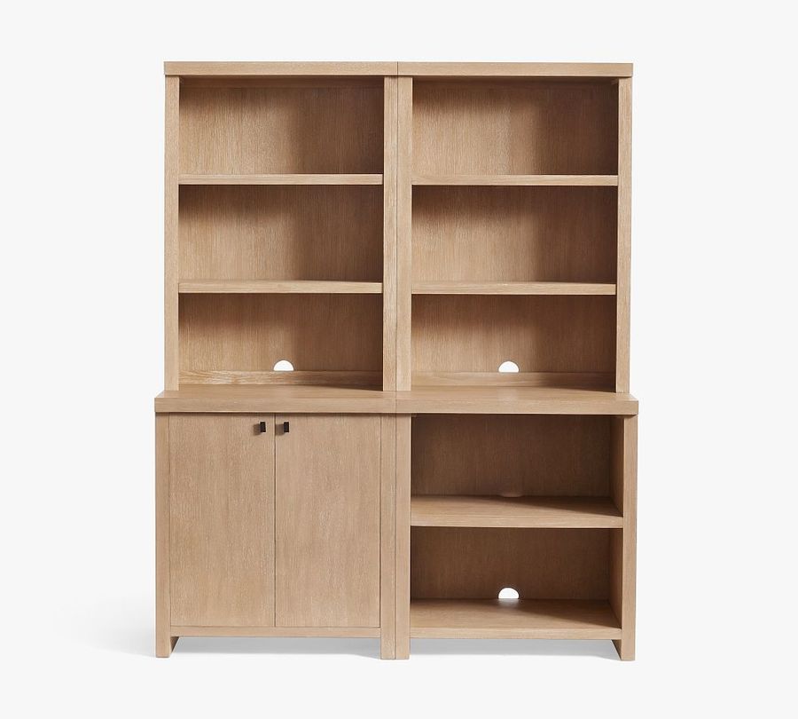 Modern Farmhouse Shelf with Display Cabinets (68&quot;) added by Spoak Member