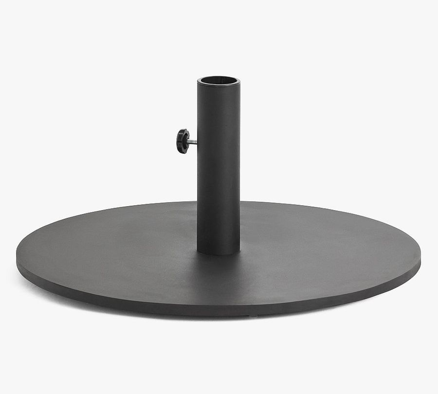 Flat Steel Umbrella Base, 77 lbs added by Spoak Member