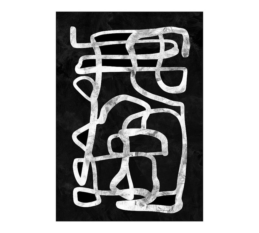 Mono Lines Framed Print added by Spoak Member