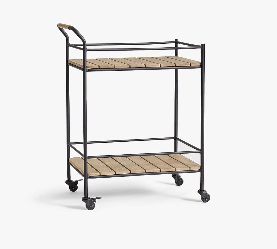 Tulum Acacia Outdoor Bar Cart (29&quot;) added by Spoak Member