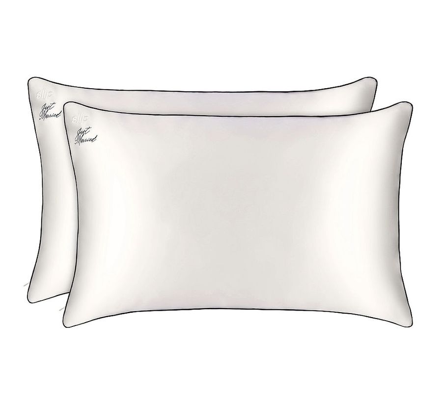 Slip Pure Silk Queen Pillowcase Duo, Just Married added by Spoak Member