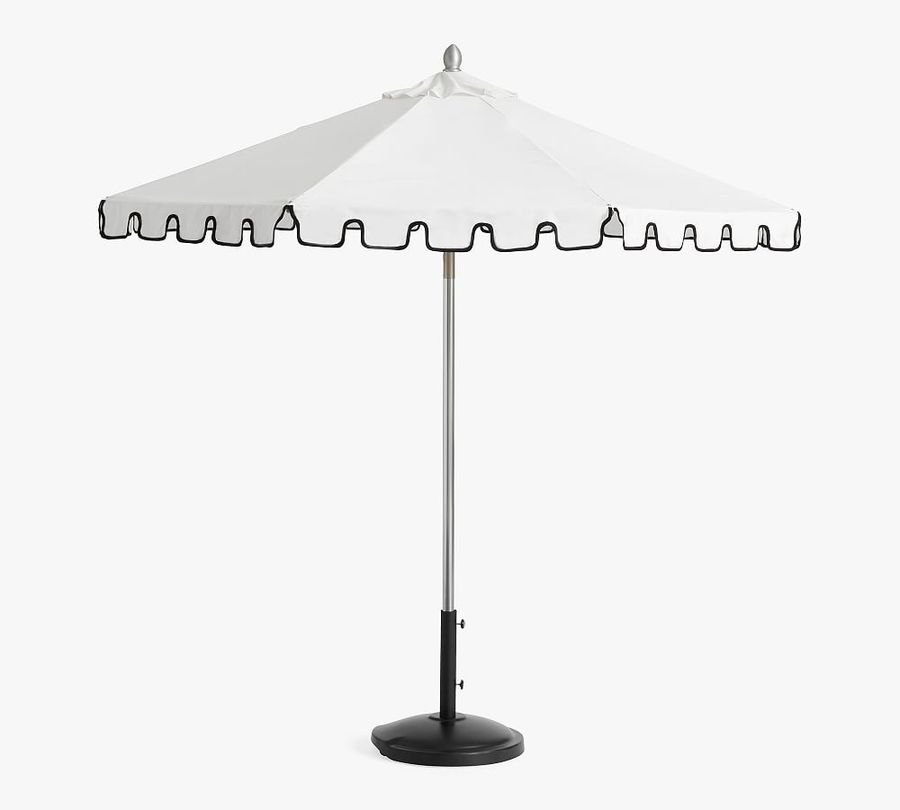 Premium 9' Round Portofino Patio Umbrella &ndash; Rustproof Aluminum Tilt Frame added by Spoak Member