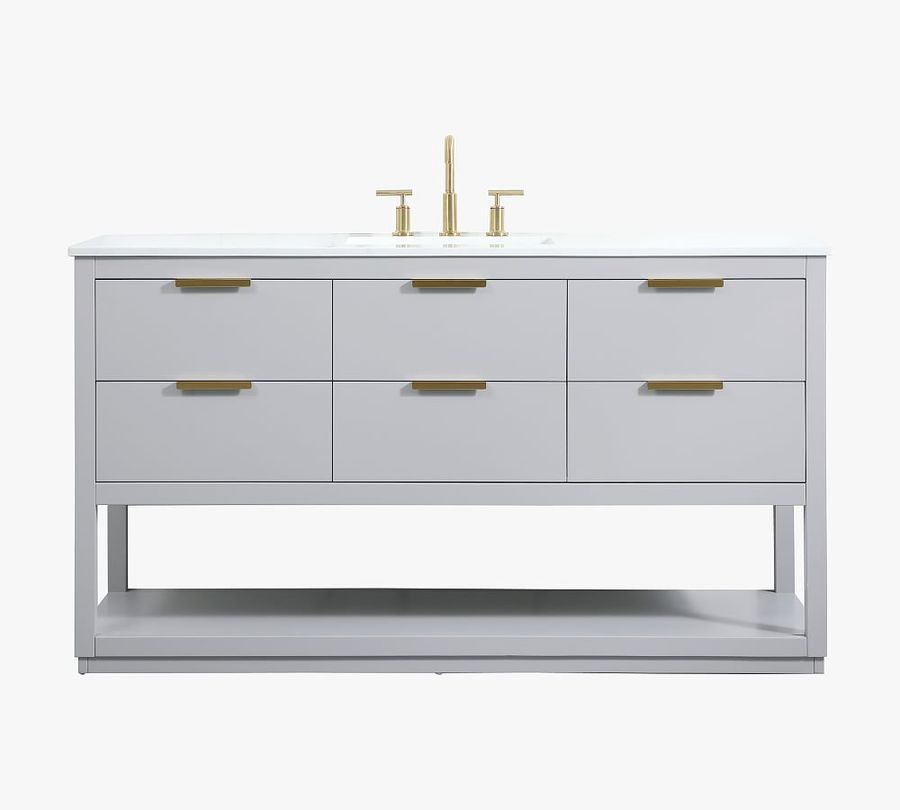 Larkin 54-60&quot; Single Sink Vanity added by Spoak Member