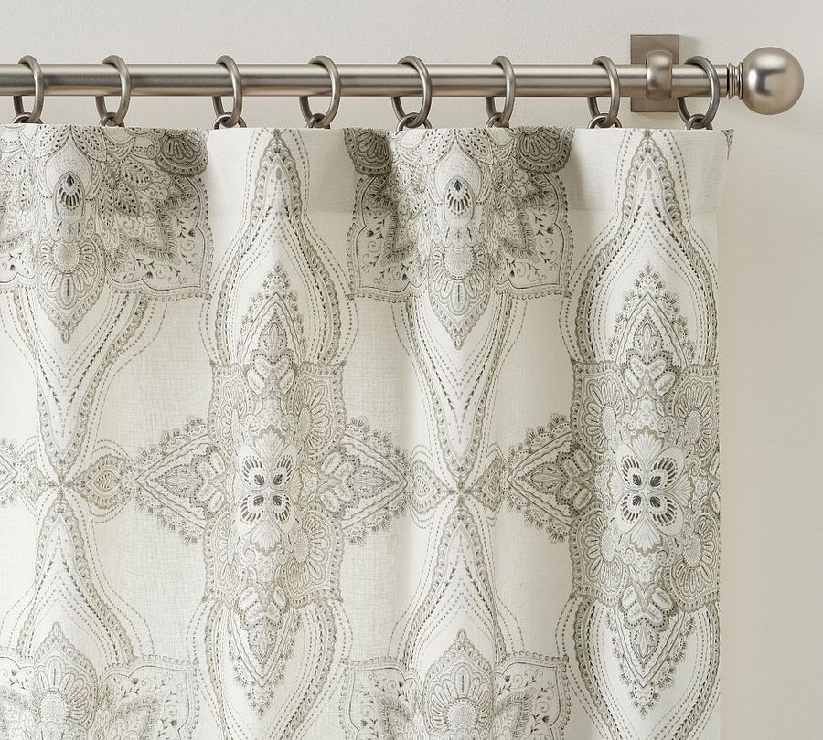Open Box: Sonya Medallion Linen Cotton Curtain added by Spoak Member
