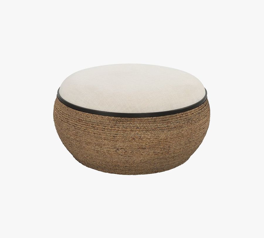 Agatha Round Ottoman (36.5&quot;) added by Spoak Member